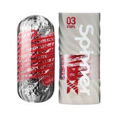 Мастурбатор Tenga Spinner DX 03 Steps, з пружною стимулювальною спіраллю всередині, потужний вплив