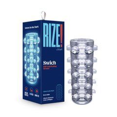 Мастурбатор Blush Rize &ndash; Swich Glow in the Dark Masturbator Clear, двосторонній, світиться в темряві