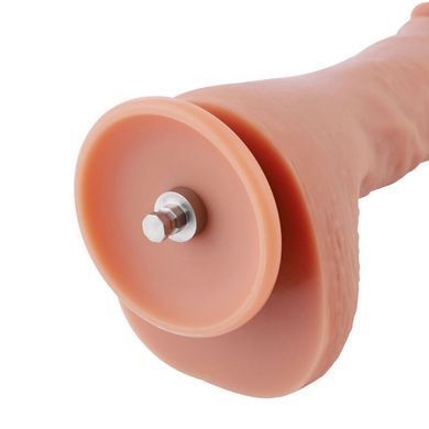 Ультрареалістичний фалоімітатор для секс-машин Hismith 8.3&Prime; 2-layers Silicone Flesh Dildo, двошарови