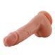 Ультрареалістичний фалоімітатор для секс-машин Hismith 8.3&Prime; 2-layers Silicone Flesh Dildo, двошарови
