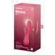 Смарт вибратор-кролик Satisfyer Mono Flex Red, 2 мотора, управление через интернет