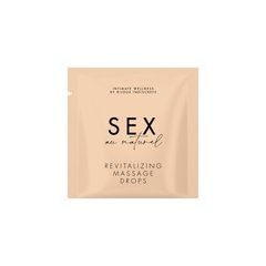 Пробник восстанавливающих капель для массажа Bijoux Indiscrets Sex au Naturel &mdash; Revitalizing Massage Drops