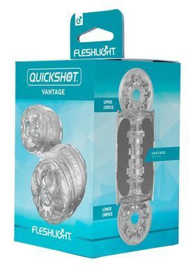 Мастурбатор Fleshlight Quickshot Vantage, компактний, відмінно для пар і мінету