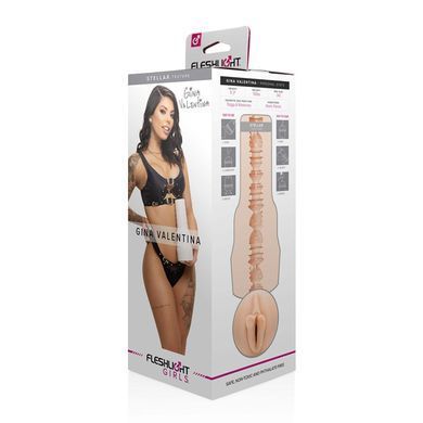 Мастурбатор Fleshlight Girls: Gina Valentina &mdash; Stellar зі зліпка вагіни, дуже ніжний