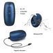 Мастурбатор с вибрацией Manwan SUB.ONE Stellar Blue
