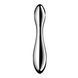 Металлический дилдо Satisfyer Pure Gravity 2, двусторонний, можно нагревать и охлаждать, очень тяжелый