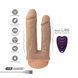 Двойной фаллоимитатор с вибрацией SilexD Double Gusto Vibro Flesh (Model 1 size 8" & 7") + LRS, диам