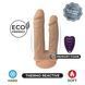 Двойной фаллоимитатор с вибрацией SilexD Double Gusto Vibro Flesh (Model 1 size 8" & 7") + LRS, диам