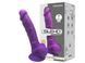 Фаллоимитатор SilexD Johnny Purple (MODEL 1 size 7in), двухслойный, силикон+Silexpan, диаметр 3,8 см
