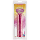 Фаллоимитатор Doc Johnson Radiant Gems 8 Inch Fuchsia, диаметр 4,3см, антибактериальный ПВХ