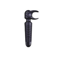 Мастурбатор-вибромассажер Manwan MAN.WAND EVO Black Plum, отлично для пар, виброминет