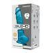 Фаллоимитатор SilexD Johnny Blue (MODEL 1 size 7in), двухслойный, силикон+Silexpan, диаметр 3,8 см