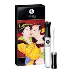 Стимулювальний блиск для губ Shunga LIPGLOSS &ndash; Sparkling Strawberry Wine (10 мл), ефект поколювання