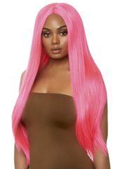Перука Leg Avenue 33&Prime; Long straight center part wig neon pink