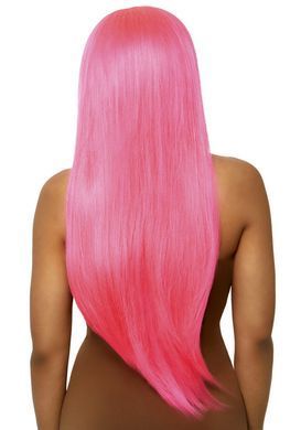 Перука Leg Avenue 33&Prime; Long straight center part wig neon pink