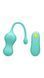 Віброяйце для точки G з пультом керування Romp Cello Light Teal, водонепроникне