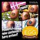 Мастурбатор-яйце Tenga Egg Cone, щільний TPE, пробник лубриканту 5 мл