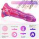 Фалоімітатор для секс-машин Hismith 10.3&Prime; Silicone Monster Dildo Series, система кріплення KlicLok т
