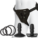 Набор для страпона Doc Johnson Vac-U-Lock Dual Density Experienced Set, диаметр 2&times;7см, 7,7см