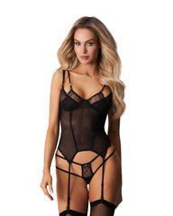 Корсет Obsessive Arrowel Black corset S/M