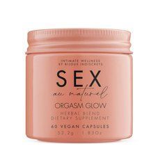 Натуральная пищевая добавка для повышения либидо Bijoux Indiscrets Sex au Naturel &mdash; Orgasm Glow