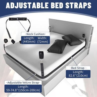 БДСМ-набор LOCKINK YEAHWOW Bed Restraint set