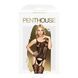 Бодістокінг із силуетним малюнком та імітацією підв'язок Penthouse - Miss Curvy Black S/L