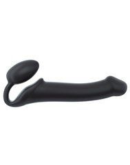 Безремінний страпон Strap-On-Me Black L, повністю регульований, діаметр 3,7см