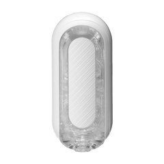 Мастурбатор Tenga Flip Zero Gravity White, изменяемая интенсивность стимуляции, раскладной