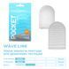 Мастурбатор TENGA Pocket Wave Line