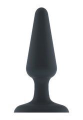 Анальная пробка с вибрацией Dorcel Best Vibe Plug M, макс. диаметр 4,1см, soft-touch силикон
