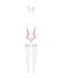 Obsessive Bunny suit 4 pcs costume pink L/XL