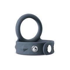 Подвійне ерекційне кільце Boners Cock & Ball Strap L, регулювання діаметра, 3,5&ndash;6 см