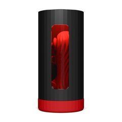 Смарт-мастурбатор LELO F1S V3 XL Red, збільшений, 2 мотори, 8 режимів, стимуляція звуковими хвилями