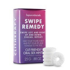 Мятные конфеты Bijoux Indiscrets Swipe Remedy &ndash; clitherapy oral sex mints, без сахара, срок 31.08.23