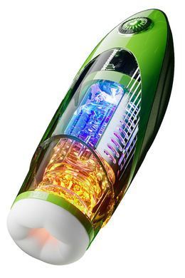 Смарт-мастурбатор BANANASOME ROCKET X7, вібрації, стискання, імітація фрикцій, підігрів