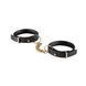 Наручники из экокожи Bijoux Indiscrets Maze &ndash; Thin Handcuffs Black