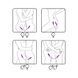 Вибратор двусторонний Adrien Lastic AD-2X с пультом LRS