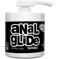 Анальная смазка на масляной основе Doc Johnson Anal Glide Natural (127 г) длительное скольжение