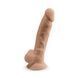 Фаллоимитатор SilexD Tomas Flesh (MODEL 1 size 9in), двухслойный, силикон+Silexpan, диаметр 4,9см