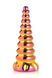 Фэнтезийный стеклянный фаллоимитатор Creature Cocks Twilight Rainbow Glass Dildo, 16 см