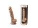 Фаллоимитатор SilexD Johnny Flesh (MODEL 1 size 7in), двухслойный, силикон +Silexpan, диаметр 3,8см