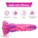Фаллоимитатор для секс-машин Hismith Tentacle Silicone Dildo Monster Series, KlicLok и присоска