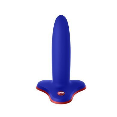 Фалоімітатор Fun Factory LIMBA FLEX S, синій, гнучкий, з ефектом пам&rsquo;яті, підходить для точки G
