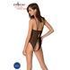 Боди с ажурным декором и открытым шагом Ursula Body black XXL/XXXL &mdash; Passion
