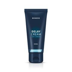 Крем-пролонгатор Boners Delay Cream 100 мл, легкий анестетик лаурет-9 + м&rsquo;ята