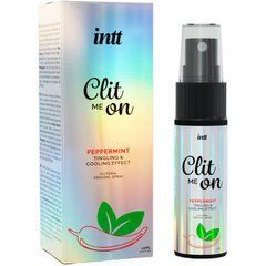 Збуджувальний спрей для клітора Intt Clit Me On Peppermint Cooling Effect 12мл охолоджувальний ефект